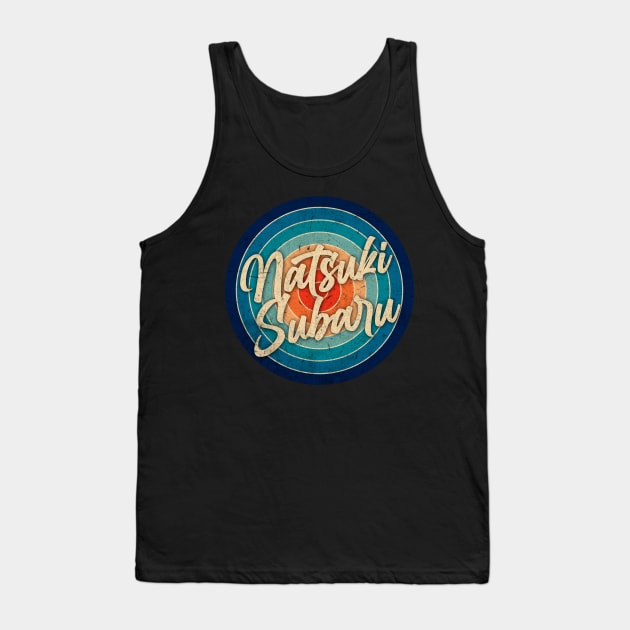 Personalized Name Subaru Classic Styles Birthday Anime Tank Top by Amir Dorsman Tribal